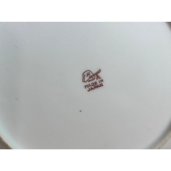 Satsuma Japanese Moriage Gold Leaf Goddess & 4 Immortals Plates 7.25" (6) - Picture 7 of 7